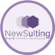 Logo Rund NewSulting | Digital | Sichtbar | SEO | GEO | Content | Meta Ads | NewSulting | Katja Dittmar