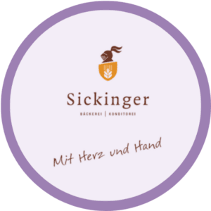 Sickinger Rund Logo NewS (600 x 600 px) Kunde Bäckerei Sickinger | Digital | Sichtbar | SEO | GEO | Content | Meta Ads | NewSulting | Katja Dittmar